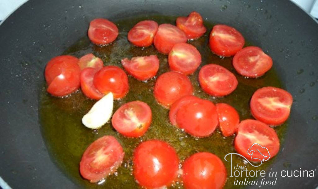 pomodorini per Spaghetti con le cozze e pomodorini (senza prezzemolo)