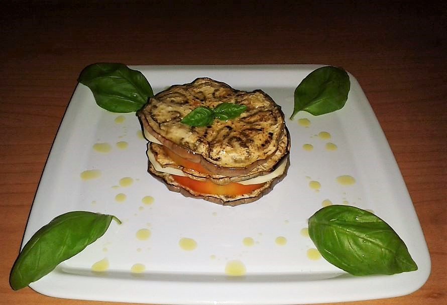 Parmigiana fredda in monoporzioni