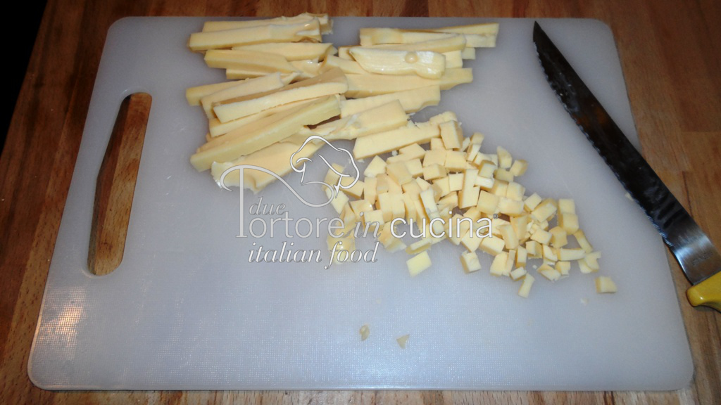 formaggio per Crepes con formaggio e peperoni