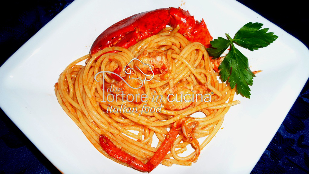 Spaghetti con astice