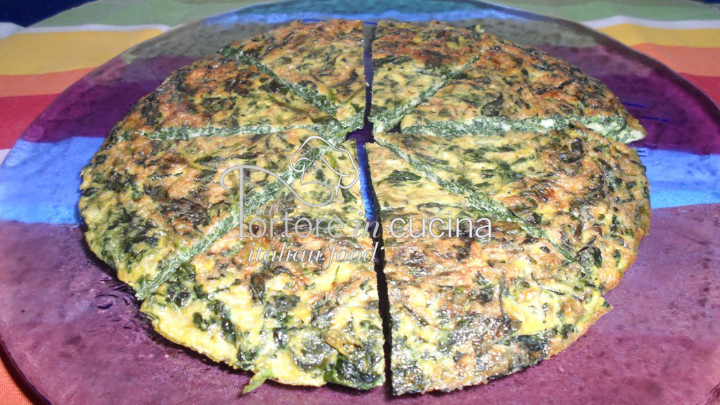 Frittata di spinaci