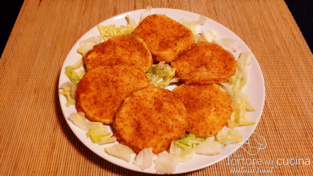 Mozzarella alla francese o indorata e fritta