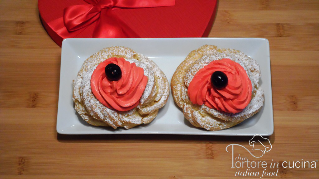 zeppole per lo speciale san valentino