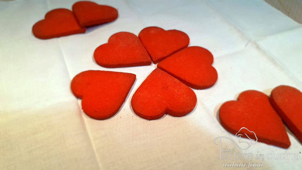 Biscotti a cuore di San Valentino