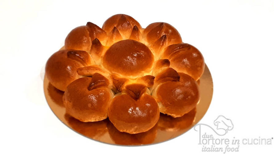 Girasole di pasta brioche soffice