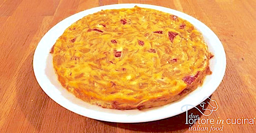 Frittata di cipolle al forno