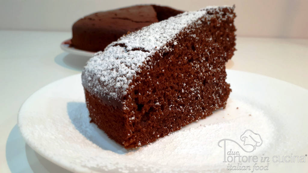 Torta al cioccolato fondente