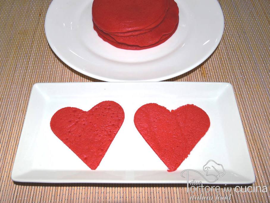 pancakes dell'amore per lo speciale san valentino