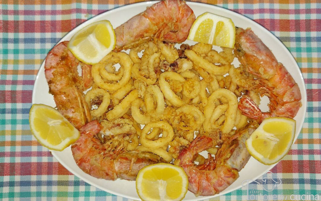 Frittura di calamari e gamberi