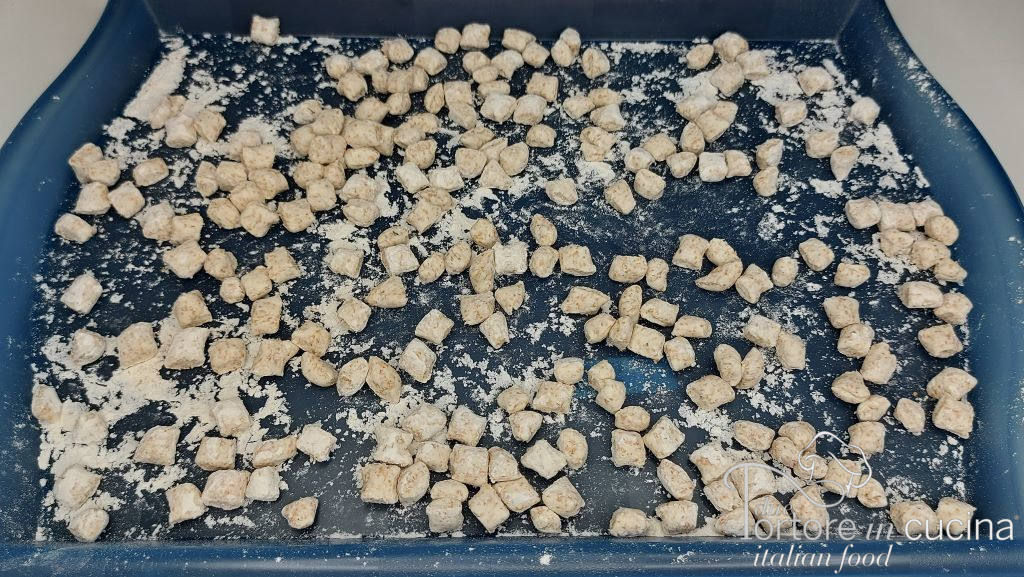 Gnocchi di ricotta con farina integrale