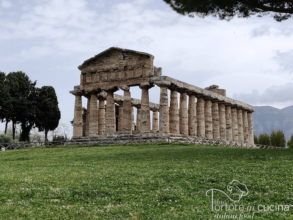 Tempio del parco archeologico di Paestum