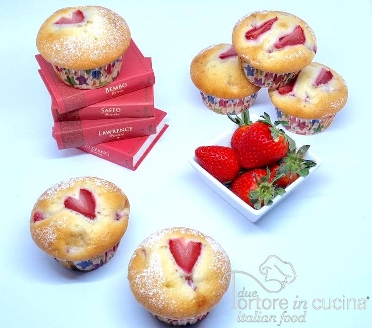 Muffin alle fragole