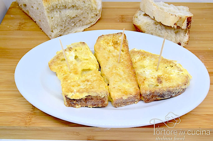 Pane indorato e fritto